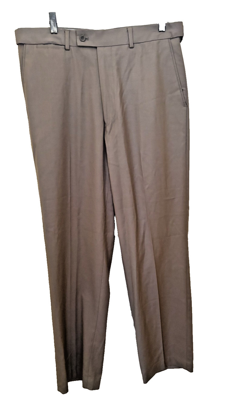 vtg 90s Louis Raphael 33x32 khaki pants high waist